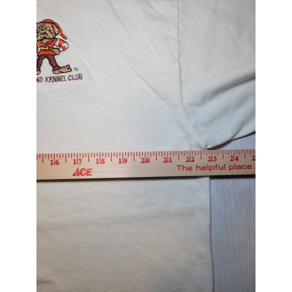 Cleveland Kennel Club Browns Dog Pound Embroidered Chest Logo Polo Shirt Mens XL - Picture 5 of 6